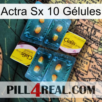 Actra Sx 10 Gélules cialis5